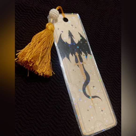 Fourth wing holographic bookmark - Picture 2 of 2